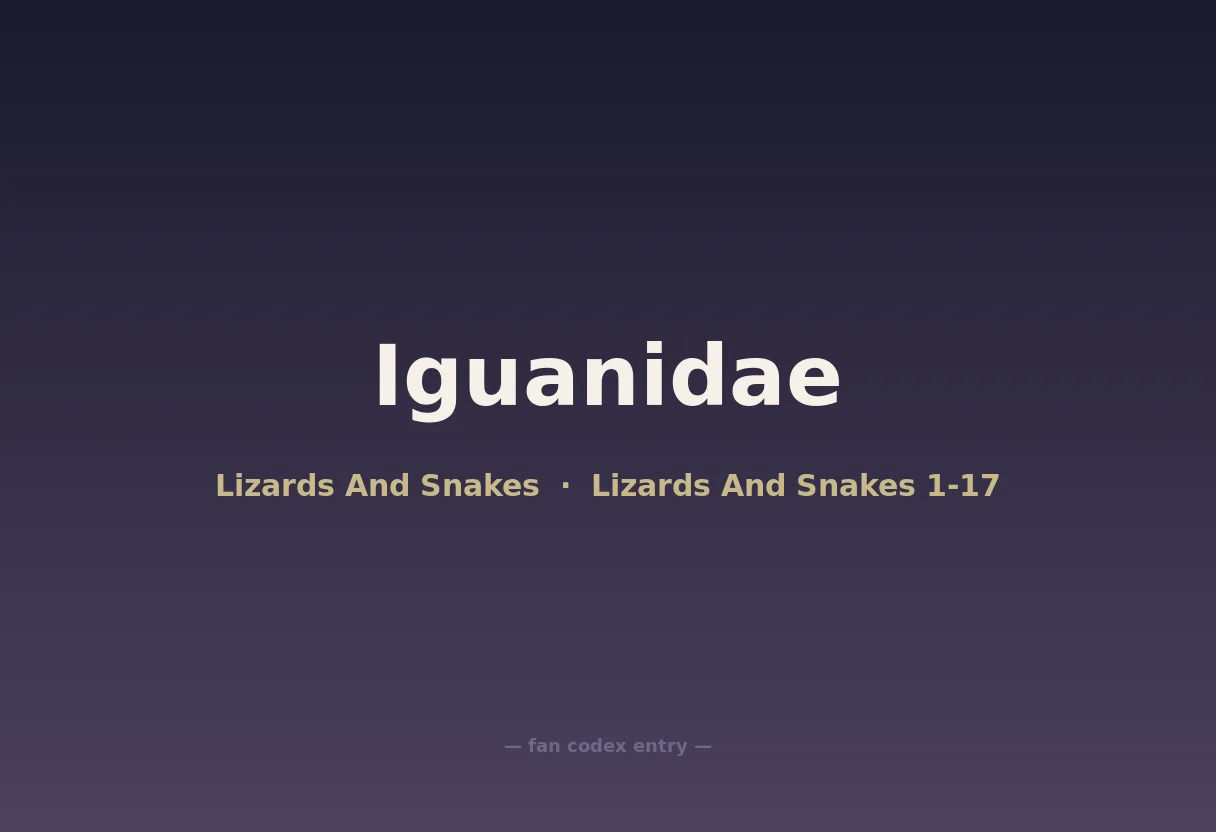 Iguanidae