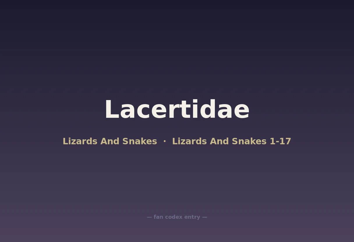 Lacertidae